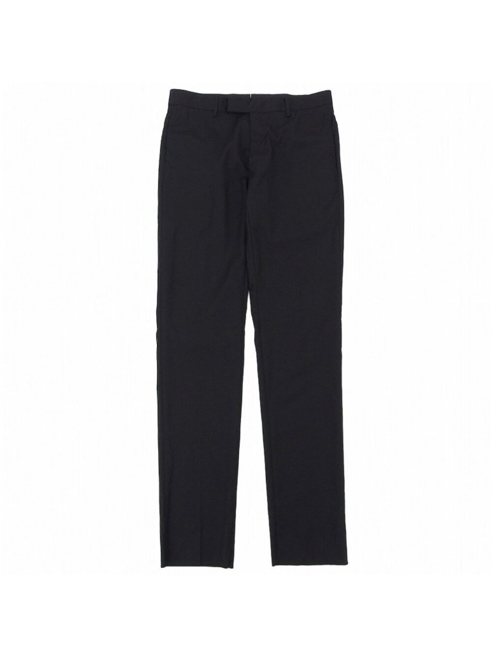 Dior Pants Trousers Long Homme Wool Silk Black 48